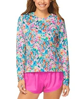 Raisins Juniors Summer Time Rash Guard Laguna Shorts