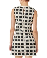 English Factory Women's Crochet Sleeveless Mini Dress