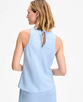 On 34th Women's Chambray Sleeveless Top, Exclusively at Macy's
