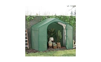 Mini Walk-In Greenhouse, Spacious Garden Structure for Easy Plant Care and Growth
