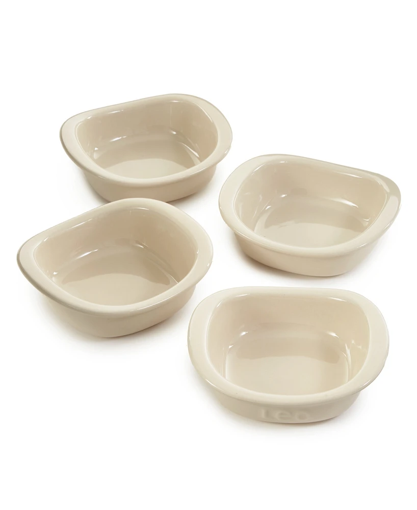 BergHOFF Balance 4-Piece Stone Ramekin Creme Brule Set