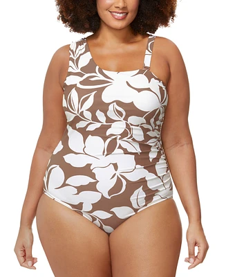 Raisins Curve Trendy Plus Asha One Piece Swimsuit