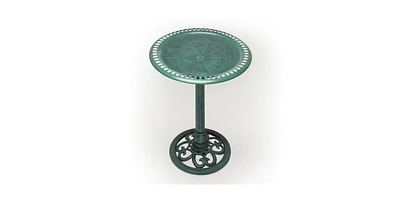 Outdoor Garden Bird Bath Bowl with Stand for Backyard Bird Watching