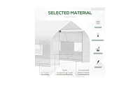 Spacious Greenhouse for Ideal Plant Growth and Year-Round Gardening