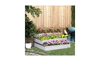 Garden Bed for Raised Planting and Efficient Outdoor Gardening