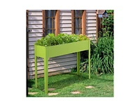 Outdoor Elevated Raised Garden Planter for Easy Gardening and Planting