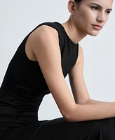 Mango Women's Fitted Long Dress