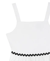 Rare Editions Big Girls Ric-Rac Maxi Dress
