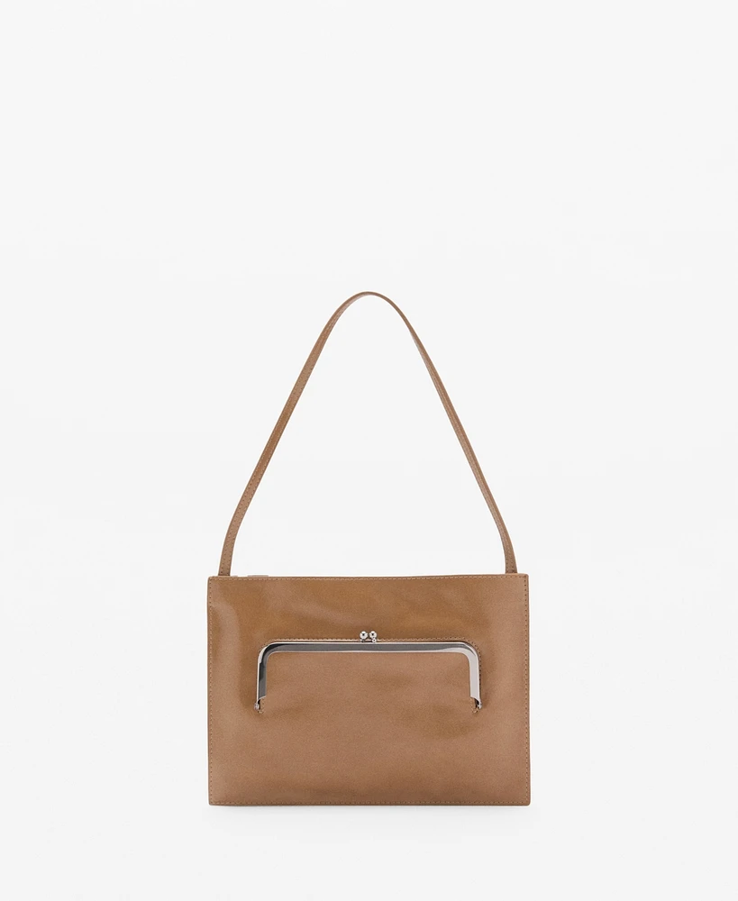 Mango Women's Pochette Pocket Shoulder Bag