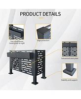 4ftx2ft Ac Fence Cover, 3 Panels