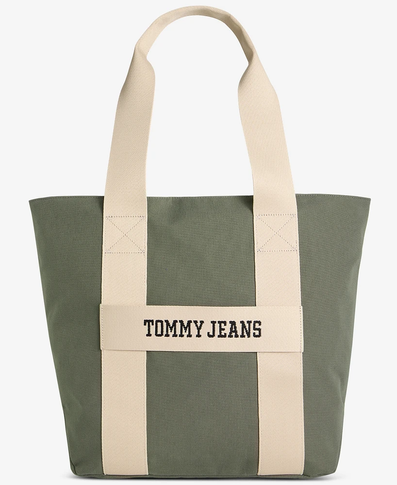 Tommy Hilfiger Men's Retro Logo Tote Bag