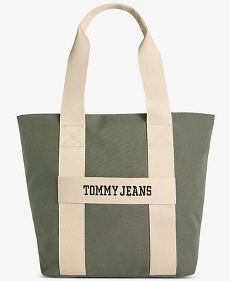 Tommy Hilfiger Men's Retro Logo Tote Bag