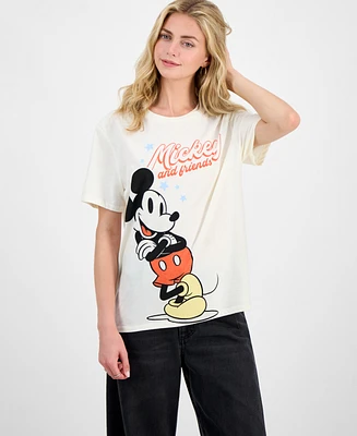 Disney Juniors' Mickey & Friends Graphic Print T-Shirt