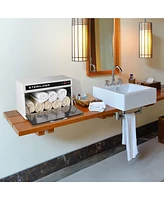 Byootique 13L Uv Sterilizer Cabinet Towel Large Capacity For Beauty Tools Baby Bottle Towel Beauty Facial Spa Salon Manicure Nail Tool Home