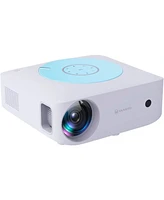 Vankyo - Leisure E30TBS Native 1080P Wireless Single Lcd Projector, Screen Included - White/Blue