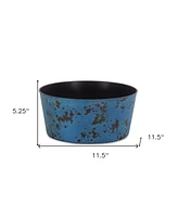 Sturdy Round Plastic Flower Pot for Patio Balcony and Yard Outdoor Decor