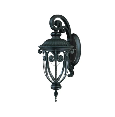 Dark Brown Hanging Goblet Wall Light