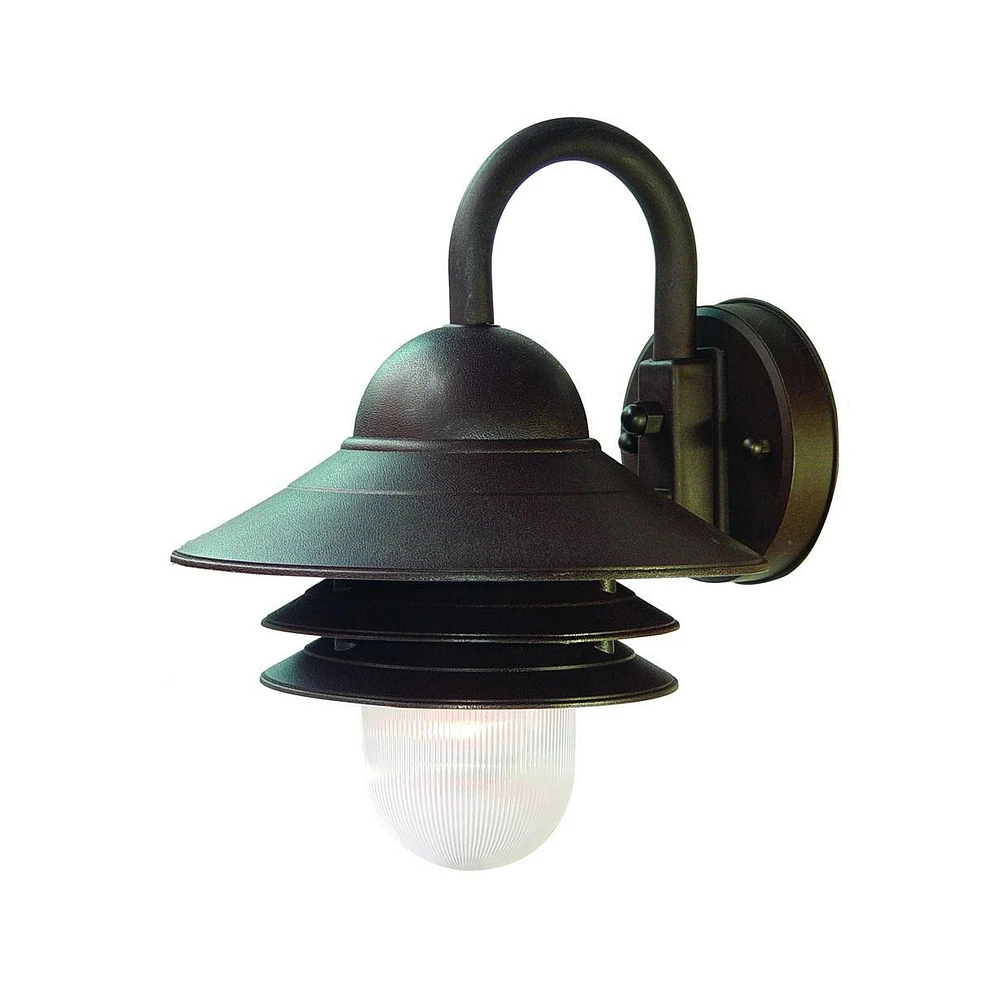 Three Tier Lamp Shade Outdoor Wall Light for Porch Patio or Entryway