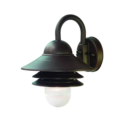 Three Tier Lamp Shade Outdoor Wall Light for Porch Patio or Entryway