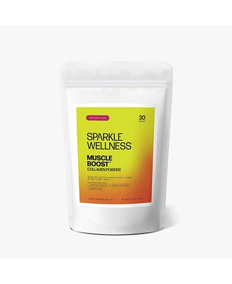 Muscle Boost (Orange) [30-Serves] | Collagen Supplement Powder with Hydrolyzed Bodybalance Peptides & Buffered Vitamin C Improves Body Comp