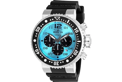 Invicta Men's 26735 Pro Diver Quartz Multifunction Black, Cyan, Turquoise Dial Watch