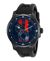 Invicta Men's 34036 S1 Rally Quartz 3 Hand Blue, Red Dial Watch