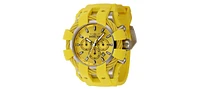 Invicta Men's 45165 Bolt Quartz Chronograph Yellow Dial Watch
