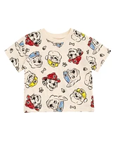 Paw Patrol Toddler Boys T-Shirt and French Terry Shorts Outfit Set