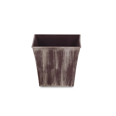 Modern Round Plastic Flower Pot for Home Garden and Patio Decor
