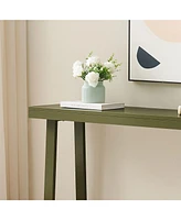 Kings Brand Furniture Claude Narrow Console Table Perfect for Sofa Table, Entryway Hallway