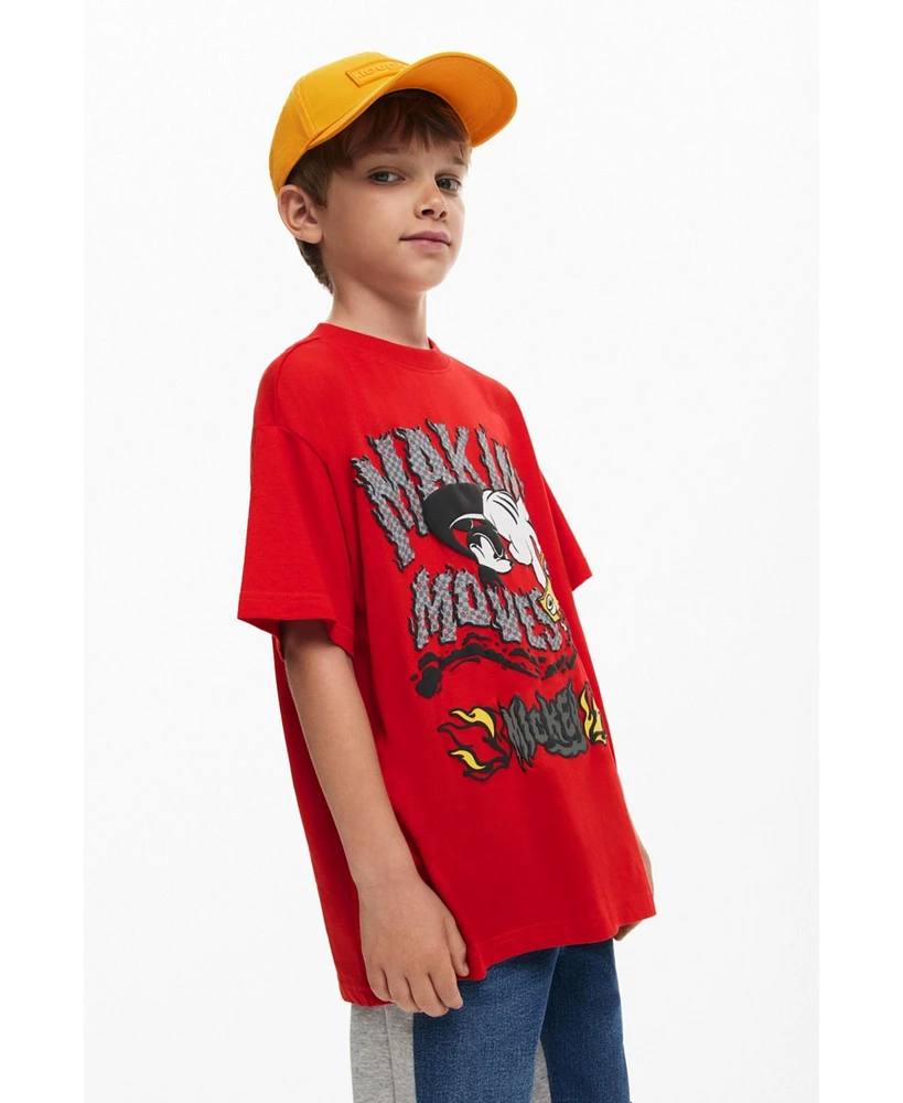 Desigual Boys Boys's Mickey Mouse skate T-shirt