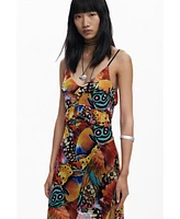 Desigual Women's Dress designed by Mr. Christian Lacroix