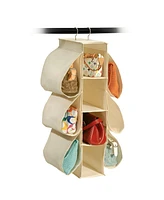 Canvas Hanging Purse Organizer