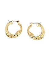 Robert Lee Morris Soho Sculpted Hoop Earrings