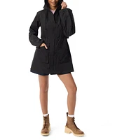 Bass Outdoor Women's Rain Parka Long Sleeves Jacket