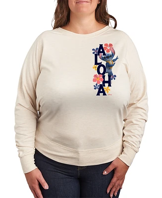 Hybrid Apparel Plus Lilo Stitch Live Action Aloha Graphic Pullover