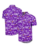 Reyn Spooner Men's Purple Lsu Tigers Classic Button-Down Shirt