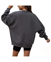 Gameday Couture Women's Charcoal Seattle Sounders Fc Seal The Deal Pullover Sweatshirt