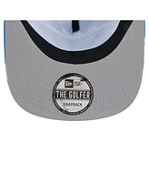 New Era Men's Blue Detroit Lions Adventure Pattern Golfer Snapback Hat