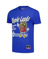 Mitchell & Ness Men's Blue Toronto Maple Leaf's Local Food T-Shirt