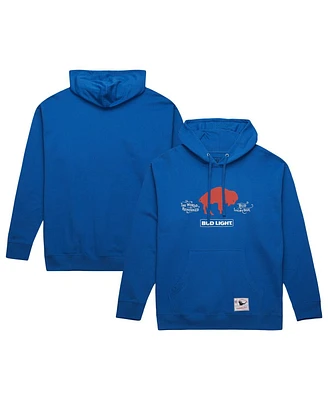 Mitchell & Ness Men's Royal Buffalo Bills Nfl x Bud Light Vintage Pullover Hoodie