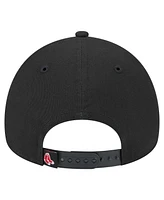 New Era Men's Black Boston Red Sox 9FORTY A-Frame Adjustable Hat
