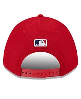 New Era Men's Red St. Louis Cardinals Player Replica 9FORTY Adjustable Hat