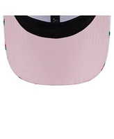 New Era Men's White Denver Broncos Adventure Flamingo Pattern 9SEVENTY Stretch-Snap Hat