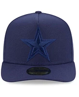 New Era Men's Navy Dallas Cowboys Color Pack A-Frame 59FIFTY Fitted Hat