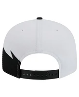 New Era Men's Black/White Pittsburgh Pirates Jagged 9FIFTY Snapback Hat