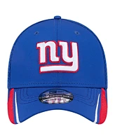 New Era Men's Royal York Giants Game Day Linear 39THIRTY Flex Hat