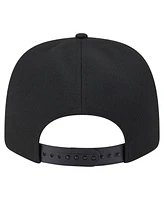 New Era Men's Black Miami Marlins Multi-Rope 9SEVENTY Stretch-Snap Hat