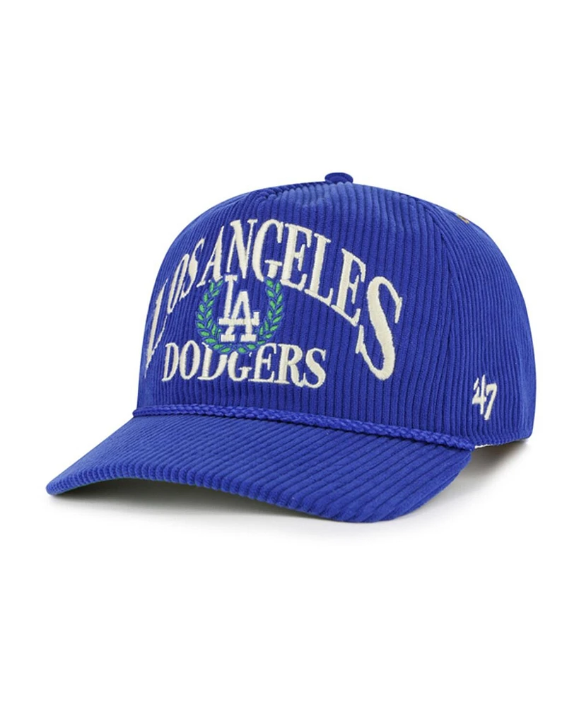 '47 Brand Men's Royal Los Angeles Dodgers Pitchout Rope Hitch Adjustable Hat