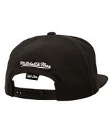Mitchell & Ness Men's Black San Francisco Giants Just Don x Mlb Lux Script Snapback Hat